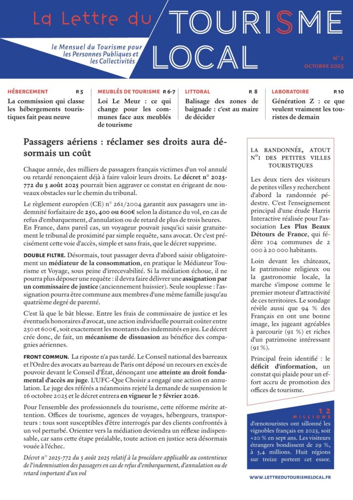 Une du dernier numéro