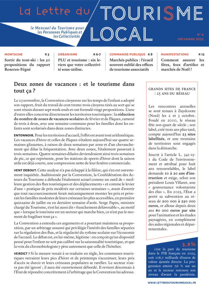 Première page N° 4 Décembre 2025