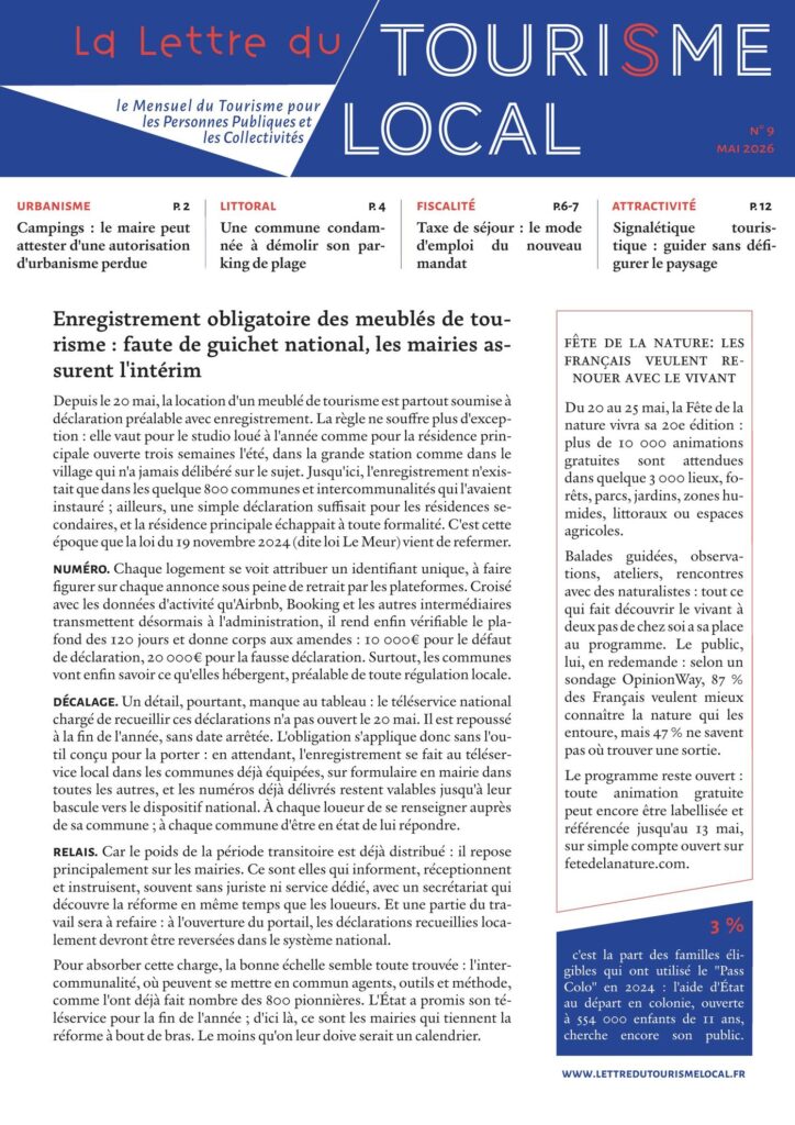 Première page N° 9 Mai 2026
