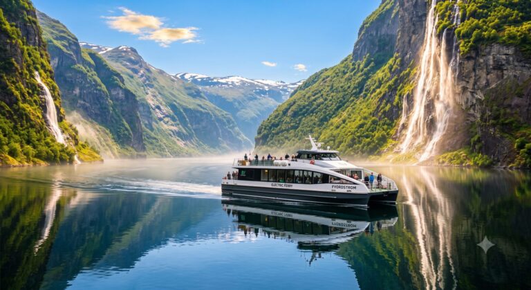 les fjords norvégiens n'acceptent plus que les navires propres