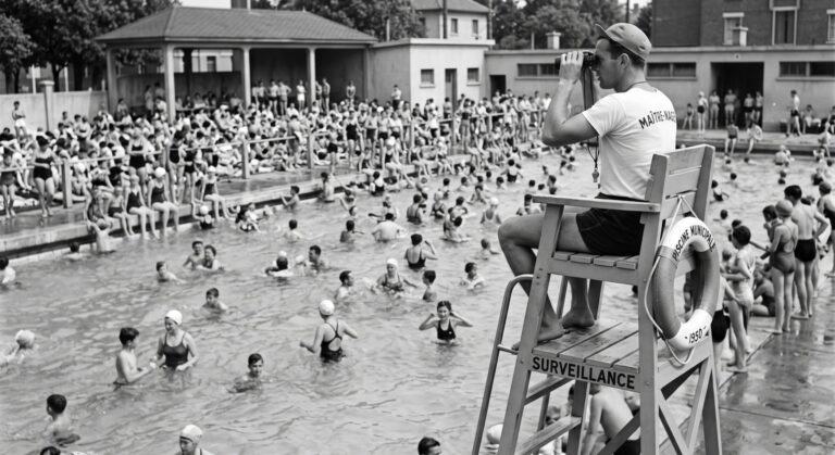 24 mai [c=#de513c]1951[/c] · le jour où surveiller la baignade est devenu un métier